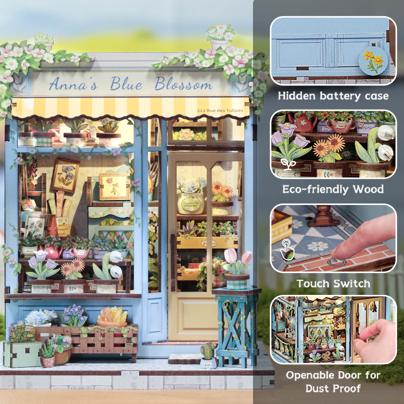 CUTEBEE Anna's Blue Blossom - miniLoom