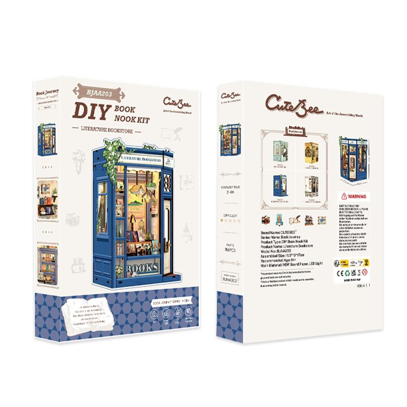 CUTEBEE Literature Bookstore - miniLoom