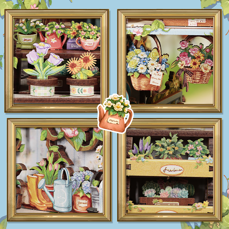 CUTEBEE Anna's Blue Blossom - miniLoom