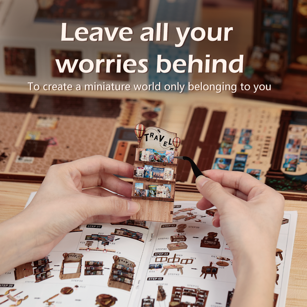 CUTEBEE Journey Trace Bookshop - miniLoom