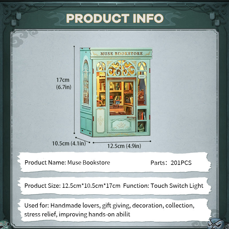 CUTEBEE Muse Bookstore - miniLoom